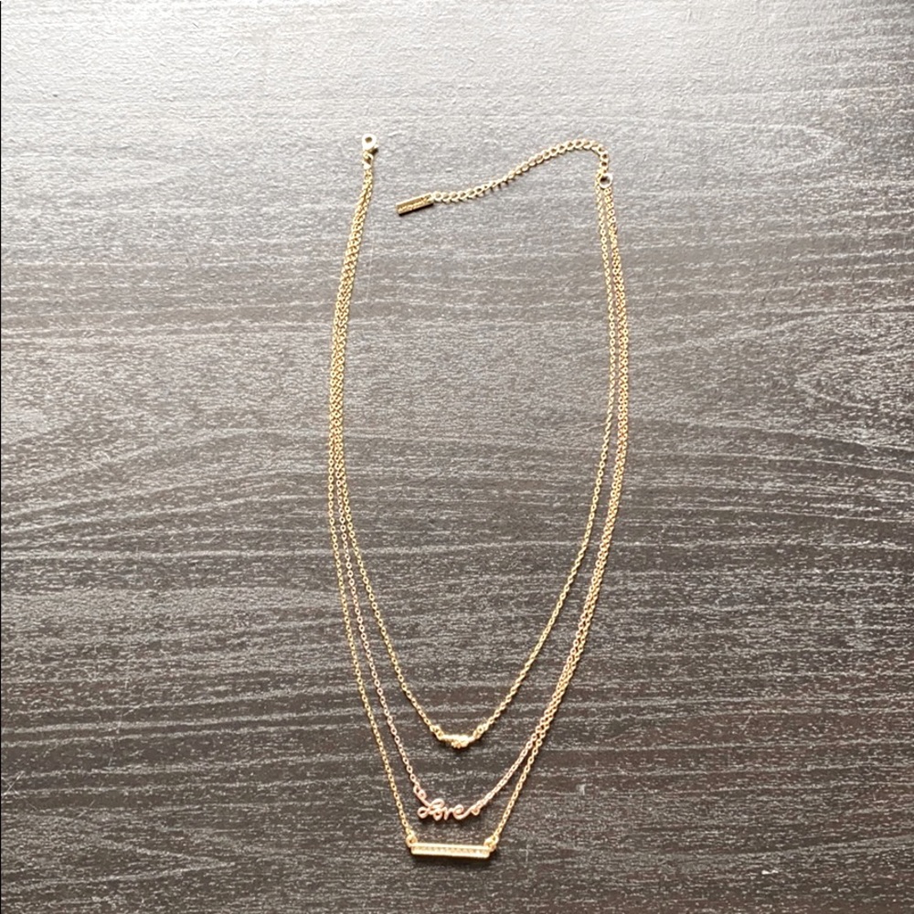 JewelMint multi-strand necklace